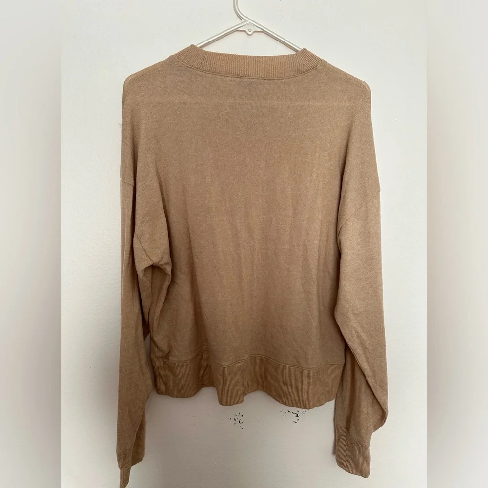 J Crew Nude Lightweight Sweater - Picture 2 of 4